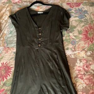 Medium Army Green jumpsuit from Earthbound